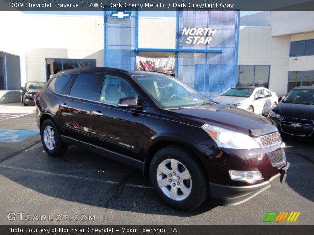 2009 Chevrolet Traverse LT AWD in Dark Cherry Metallic