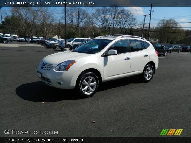 2010 Nissan Rogue SL AWD in Phantom White