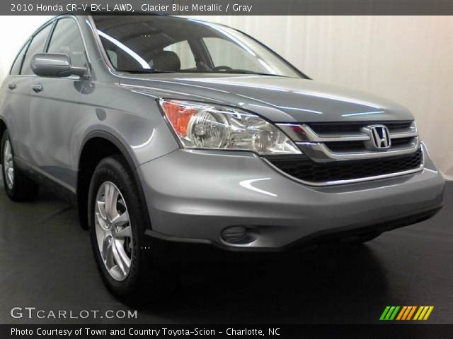 2010 Honda CR-V EX-L AWD in Glacier Blue Metallic