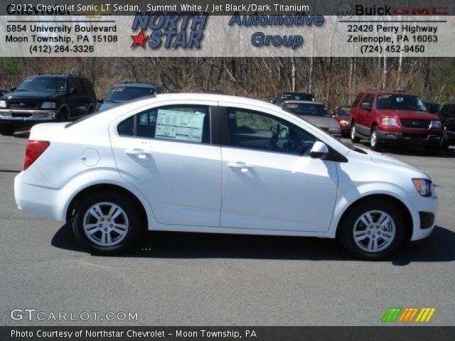 2012 Chevrolet Sonic LT Sedan in Summit White