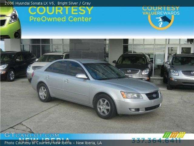 2006 Hyundai Sonata LX V6 in Bright Silver