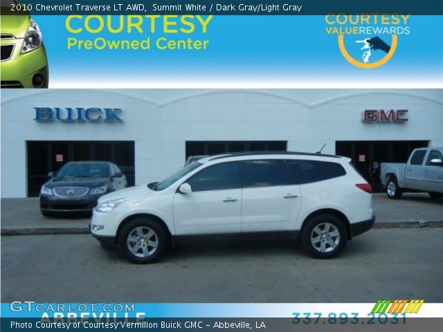 2010 Chevrolet Traverse LT AWD in Summit White