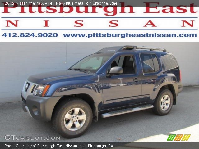 2009 Nissan Xterra X 4x4 in Navy Blue Metallic