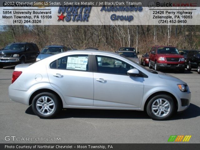 2012 Chevrolet Sonic LS Sedan in Silver Ice Metallic
