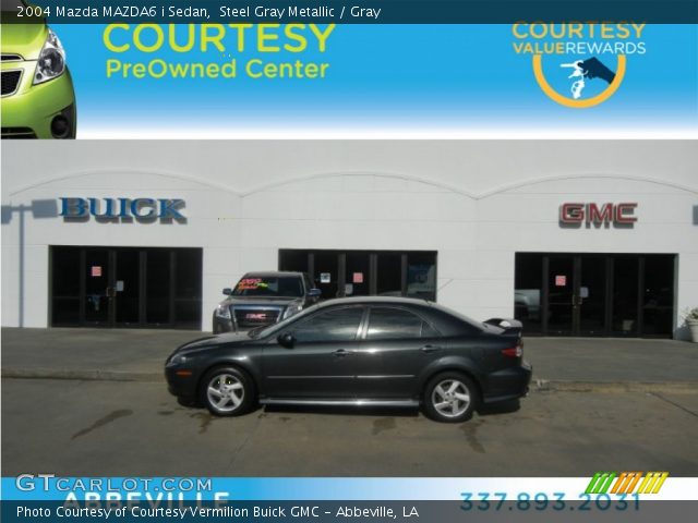 2004 Mazda MAZDA6 i Sedan in Steel Gray Metallic