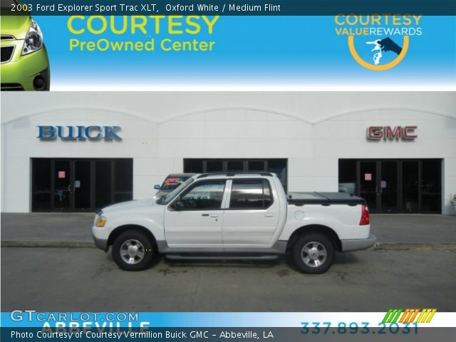 2003 Ford Explorer Sport Trac XLT in Oxford White