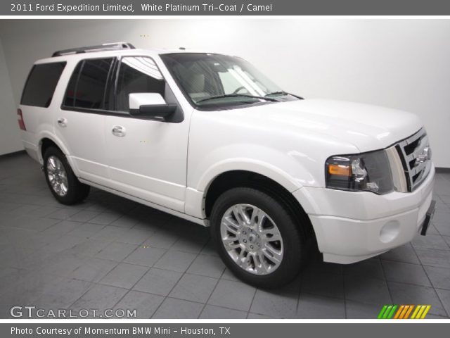 2011 Ford Expedition Limited in White Platinum Tri-Coat