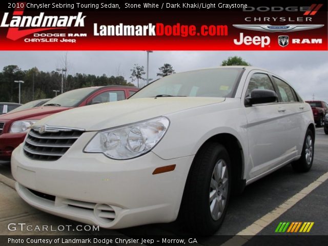 2010 Chrysler Sebring Touring Sedan in Stone White