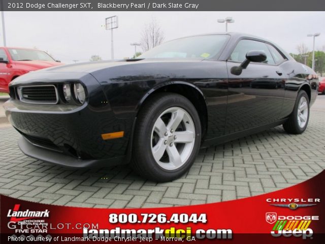 2012 Dodge Challenger SXT in Blackberry Pearl