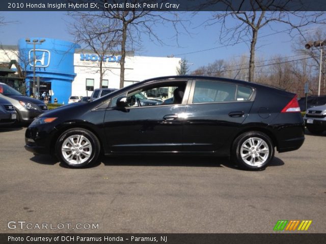 2010 Honda Insight Hybrid EX in Crystal Black Pearl