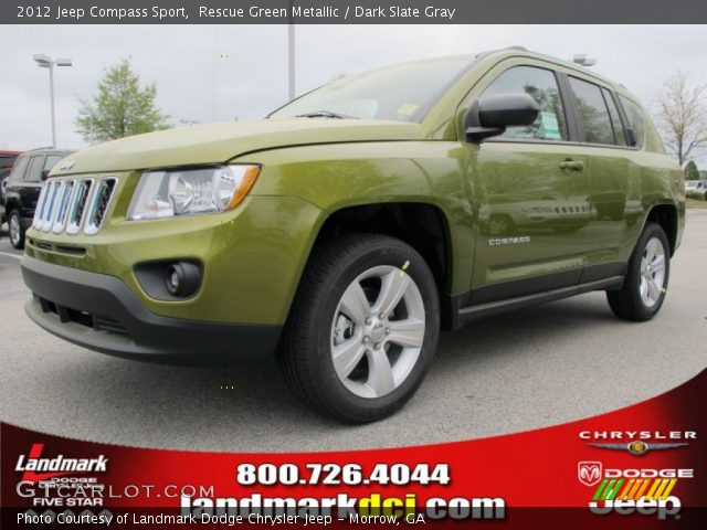 2012 Jeep Compass Sport in Rescue Green Metallic
