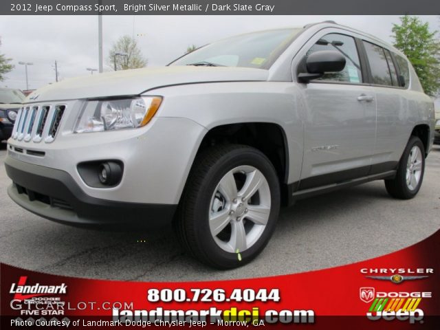 2012 Jeep Compass Sport in Bright Silver Metallic