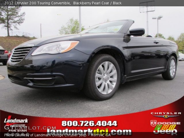 2012 Chrysler 200 Touring Convertible in Blackberry Pearl Coat