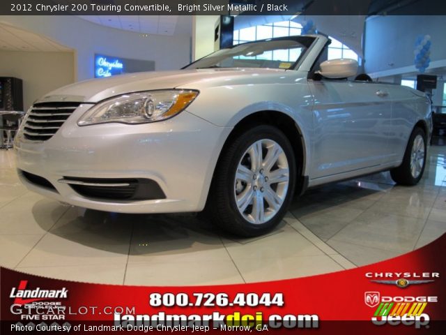 2012 Chrysler 200 Touring Convertible in Bright Silver Metallic