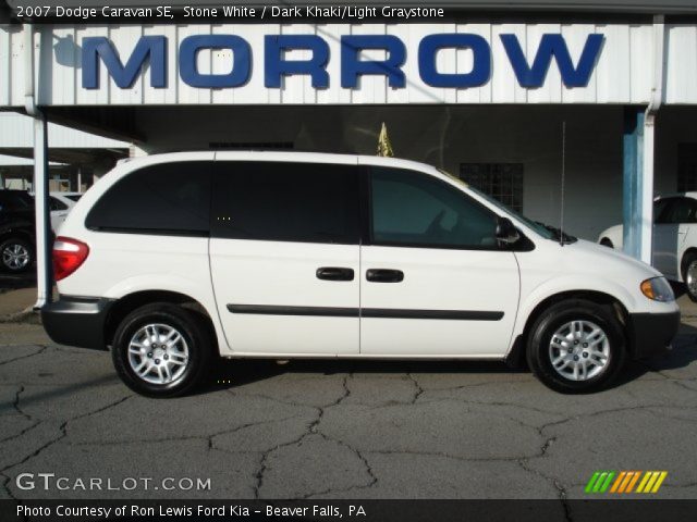 2007 Dodge Caravan SE in Stone White