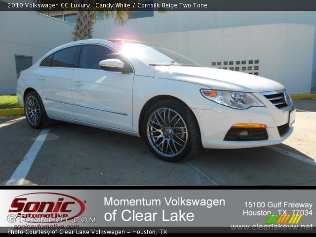 2010 Volkswagen CC Luxury in Candy White