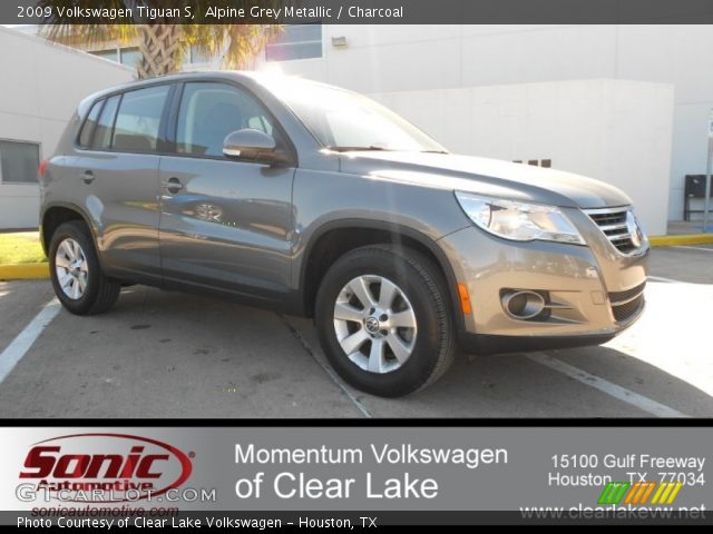 2009 Volkswagen Tiguan S in Alpine Grey Metallic