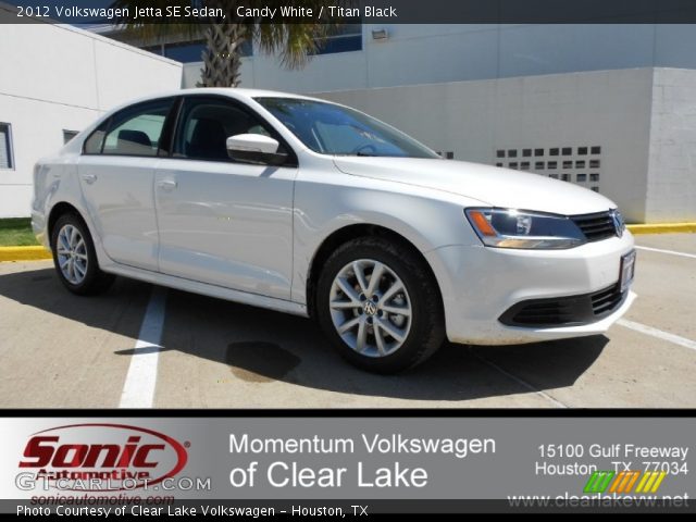 2012 Volkswagen Jetta SE Sedan in Candy White
