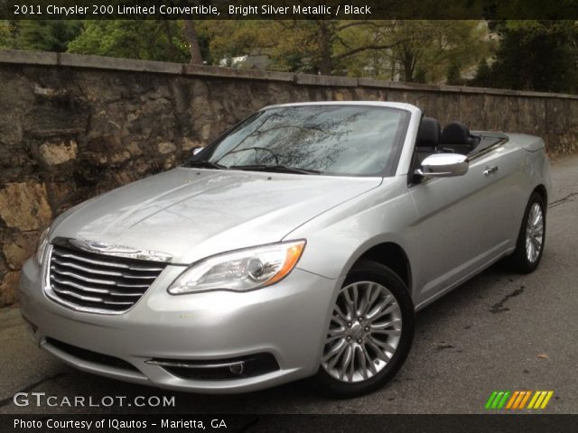 2011 Chrysler 200 Limited Convertible in Bright Silver Metallic