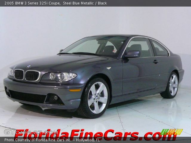 2005 BMW 3 Series 325i Coupe in Steel Blue Metallic