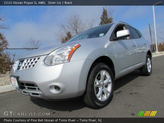 2010 Nissan Rogue SL AWD in Silver Ice