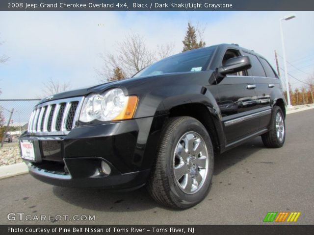 2008 Jeep Grand Cherokee Overland 4x4 in Black