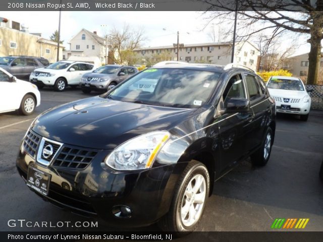 2008 Nissan Rogue SL AWD in Wicked Black
