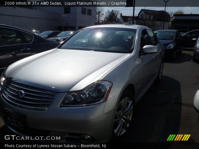 2008 Infiniti M 35x AWD Sedan in Liquid Platinum Metallic