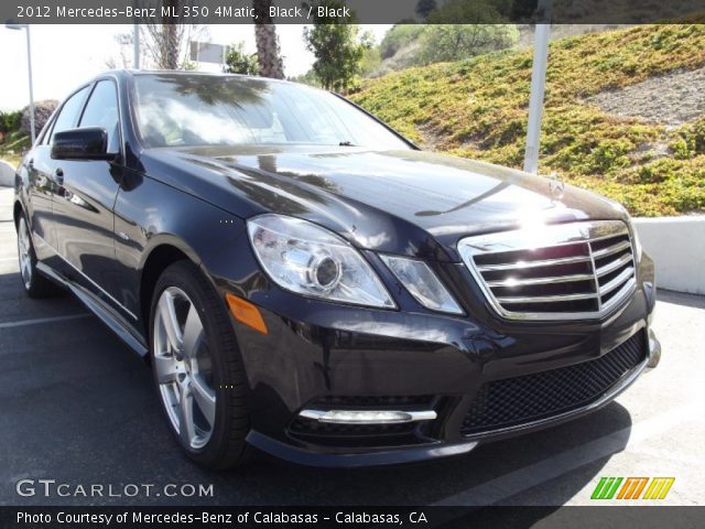 2012 Mercedes-Benz ML 350 4Matic in Black