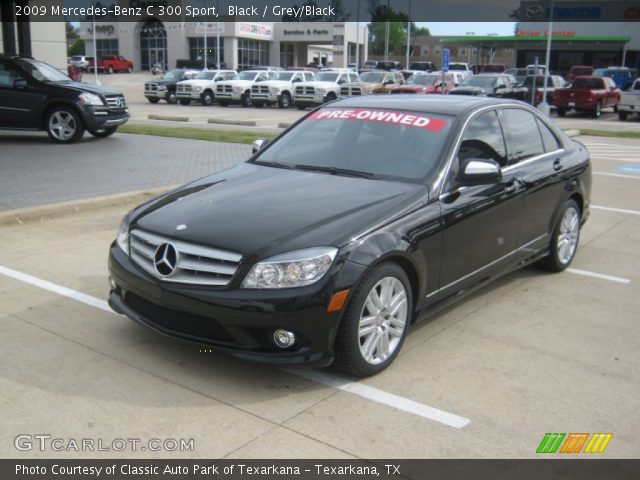 2009 Mercedes-Benz C 300 Sport in Black
