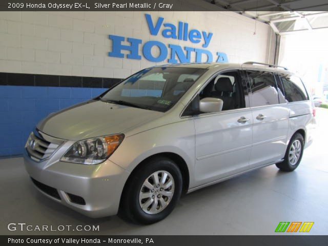 2009 Honda Odyssey EX-L in Silver Pearl Metallic