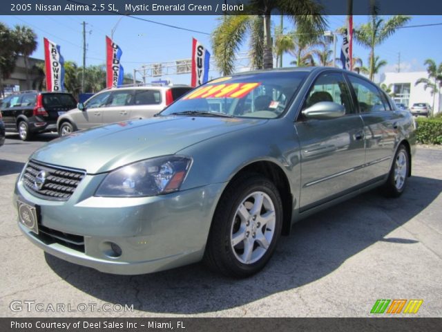 2005 Nissan Altima 2.5 SL in Mystic Emerald Green