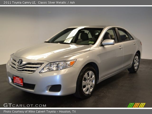 2011 Toyota Camry LE in Classic Silver Metallic