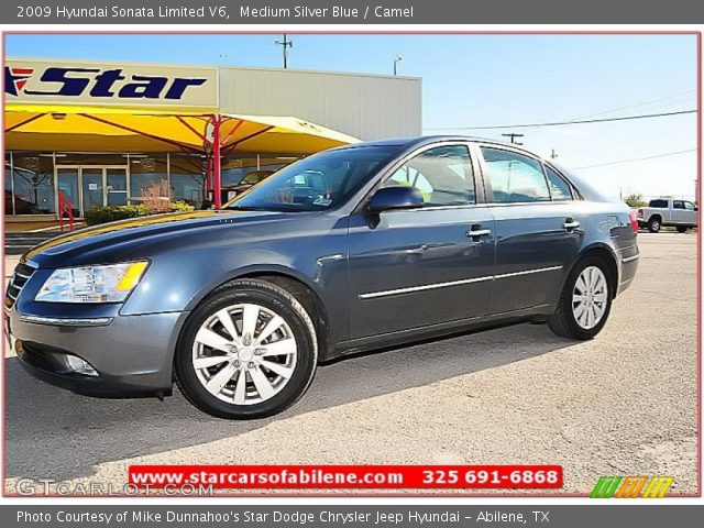 2009 Hyundai Sonata Limited V6 in Medium Silver Blue