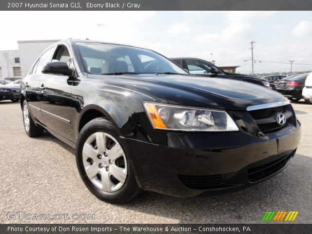 2007 Hyundai Sonata GLS in Ebony Black