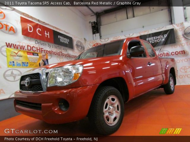 2011 Toyota Tacoma SR5 Access Cab in Barcelona Red Metallic