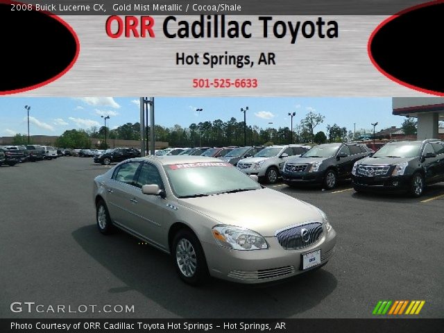 2008 Buick Lucerne CX in Gold Mist Metallic