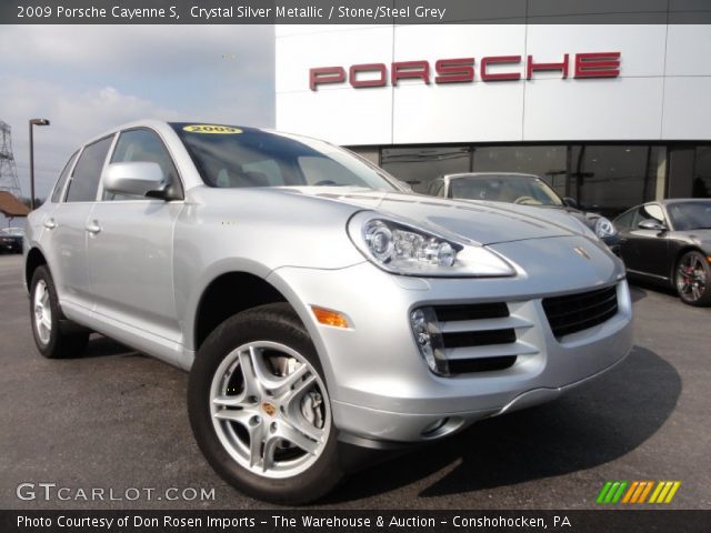 2009 Porsche Cayenne S in Crystal Silver Metallic