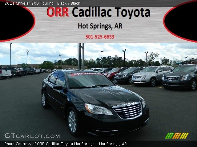 2011 Chrysler 200 Touring in Black