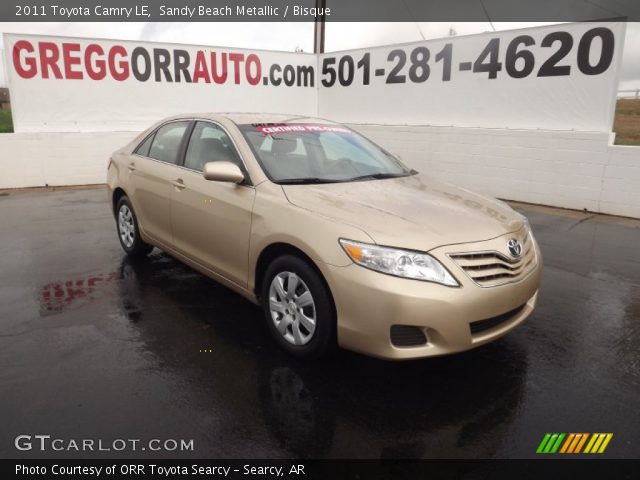 2011 Toyota Camry LE in Sandy Beach Metallic