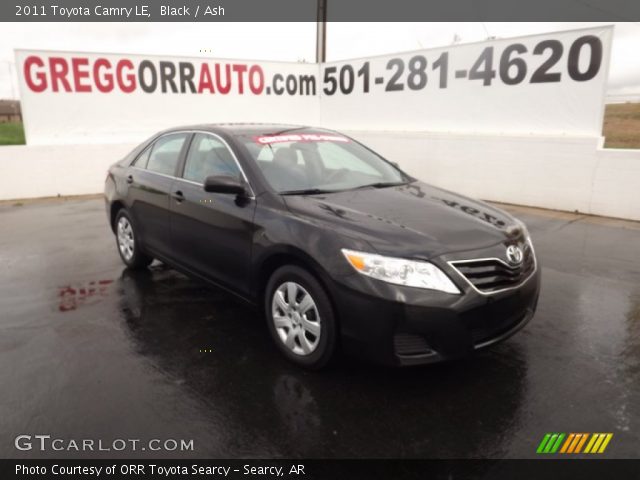 2011 Toyota Camry LE in Black