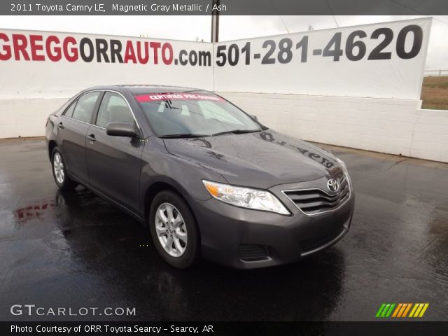 2011 Toyota Camry LE in Magnetic Gray Metallic