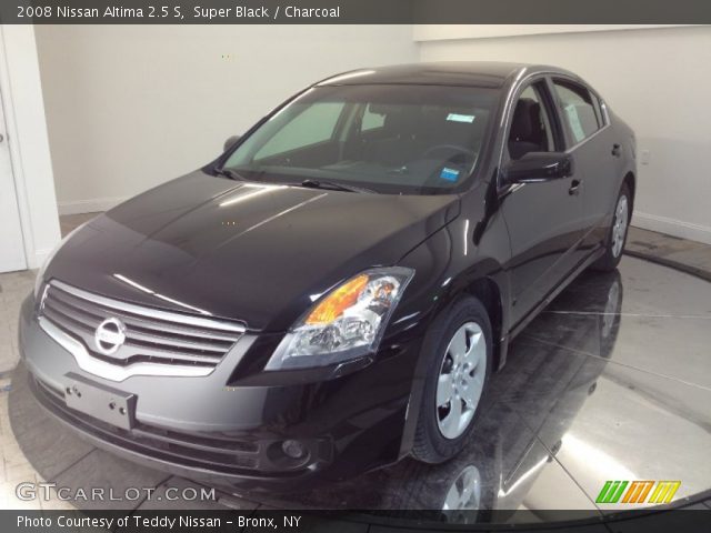 2008 Nissan Altima 2.5 S in Super Black