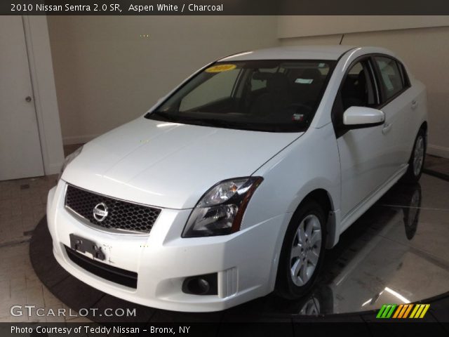 2010 Nissan Sentra 2.0 SR in Aspen White