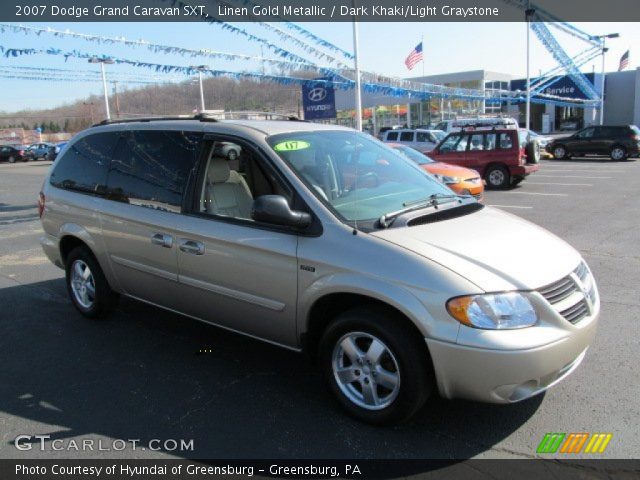 2007 Dodge Grand Caravan SXT in Linen Gold Metallic