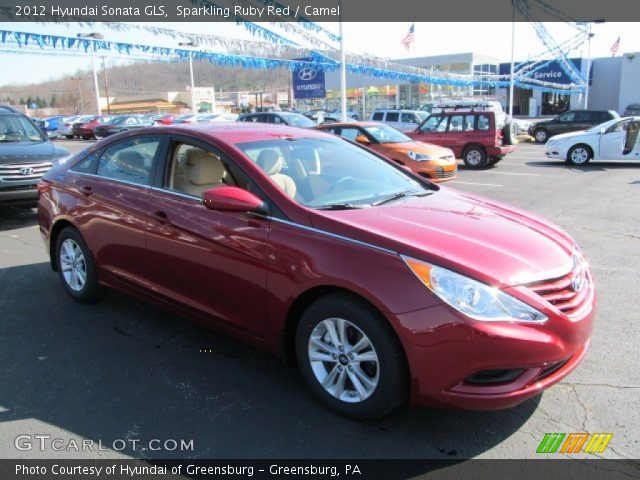 2012 Hyundai Sonata GLS in Sparkling Ruby Red