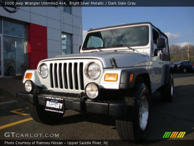 2006 Jeep Wrangler Unlimited 4x4 in Bright Silver Metallic