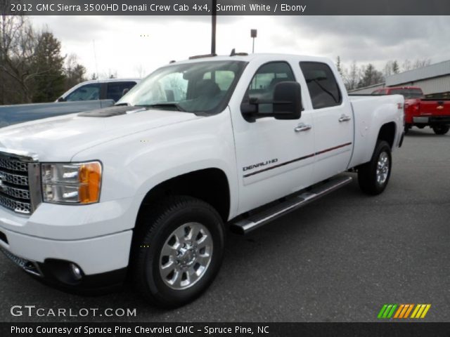2012 GMC Sierra 3500HD Denali Crew Cab 4x4 in Summit White