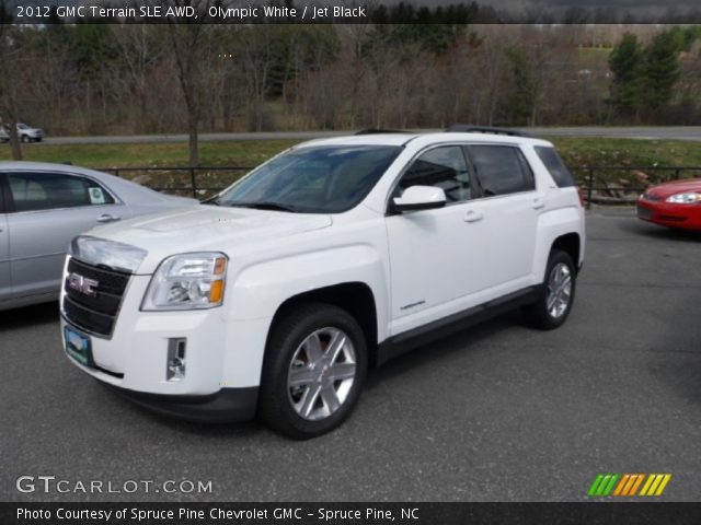 2012 GMC Terrain SLE AWD in Olympic White