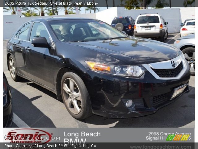 2009 Acura TSX Sedan in Crystal Black Pearl